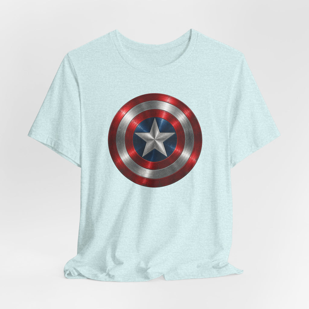 Mens captian shield tshirt