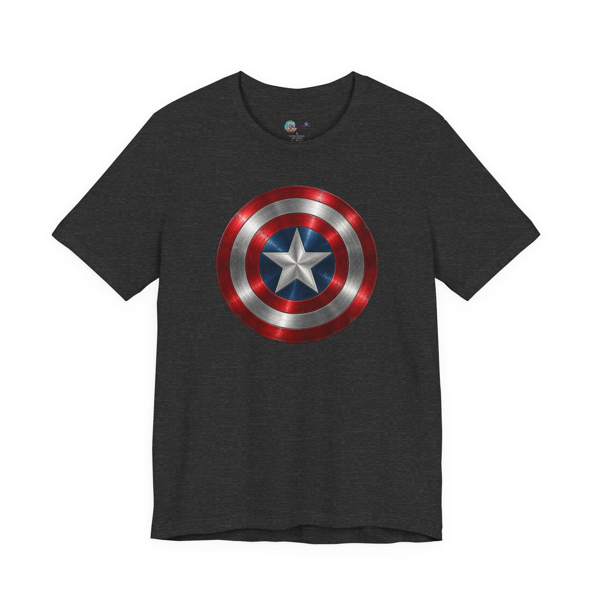 Mens captian shield tshirt