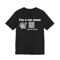 I'm a cat mom QR code shirt