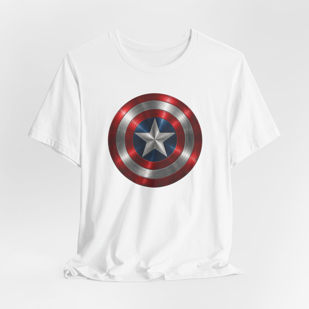 Mens captian shield tshirt