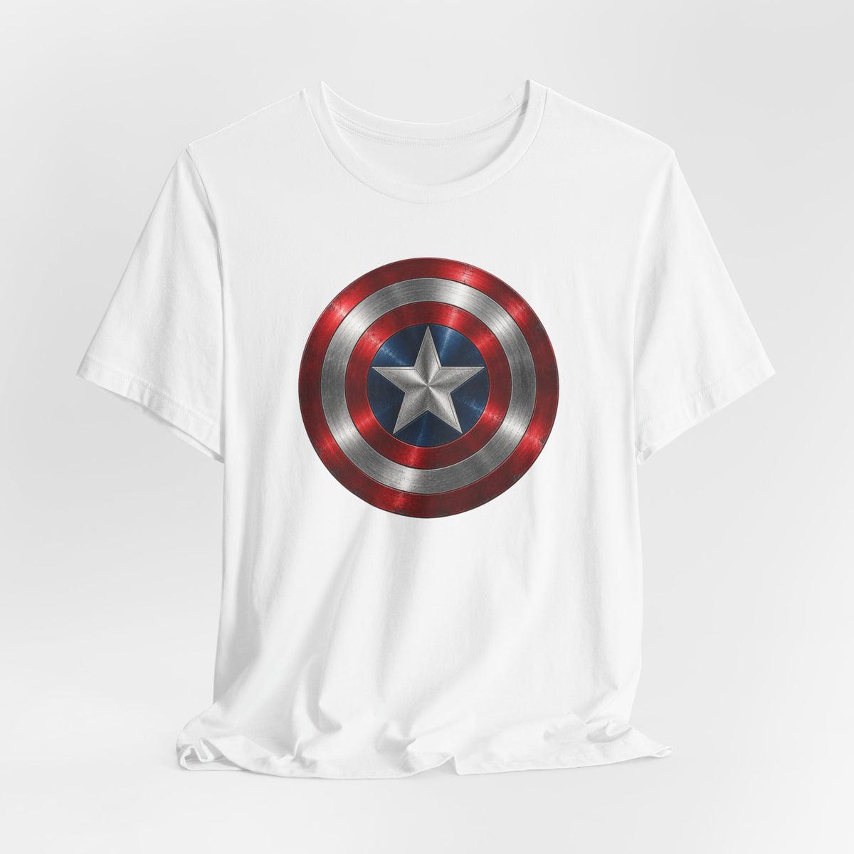 Mens captian shield tshirt