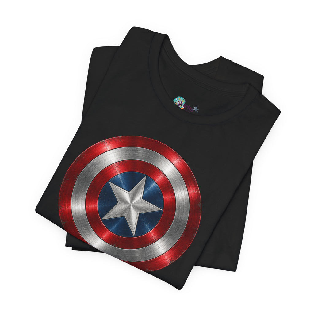 Mens captian shield tshirt