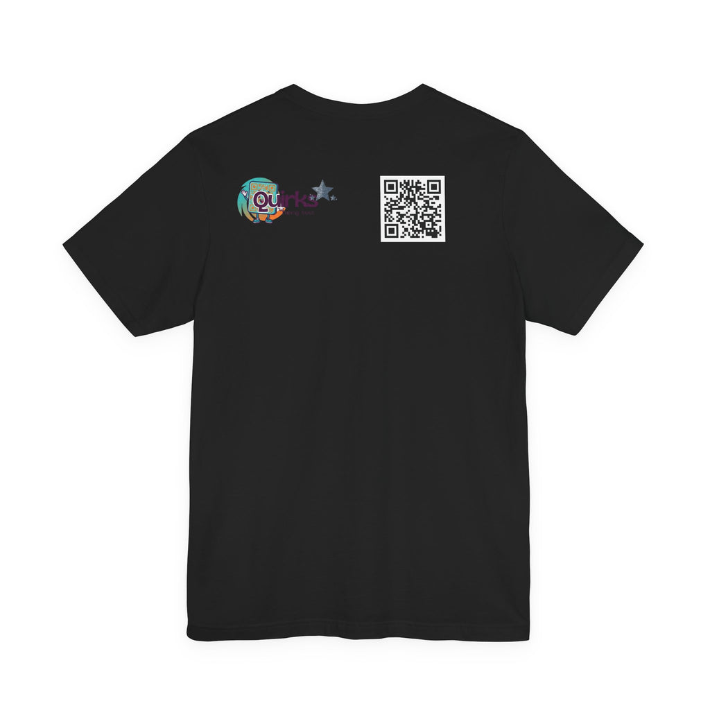 My wife says I'm mentally unstable QR code shirt