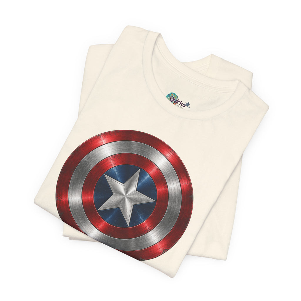 Mens captian shield tshirt