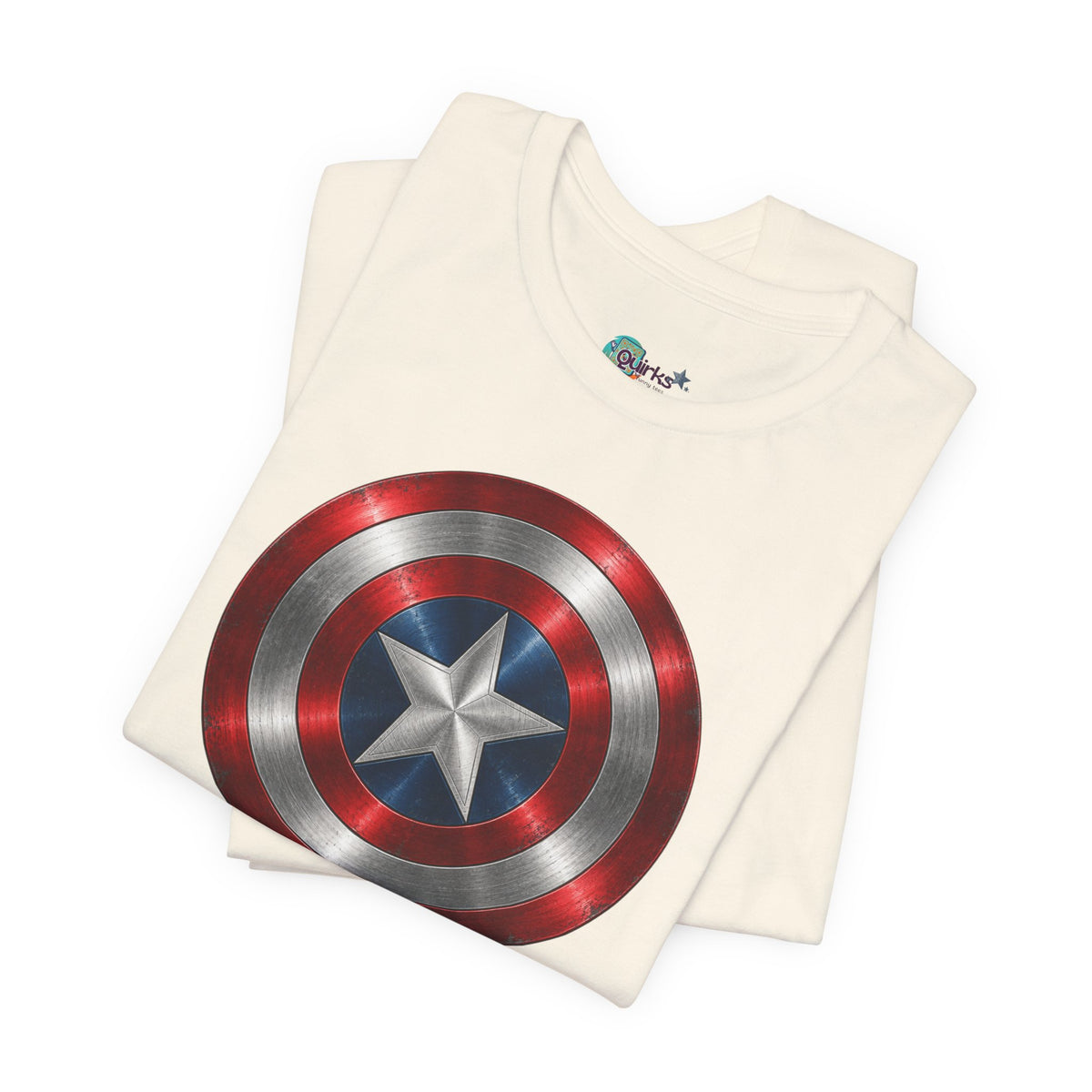 Mens captian shield tshirt