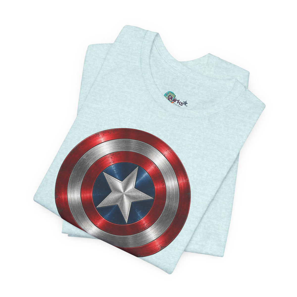 Mens captian shield tshirt