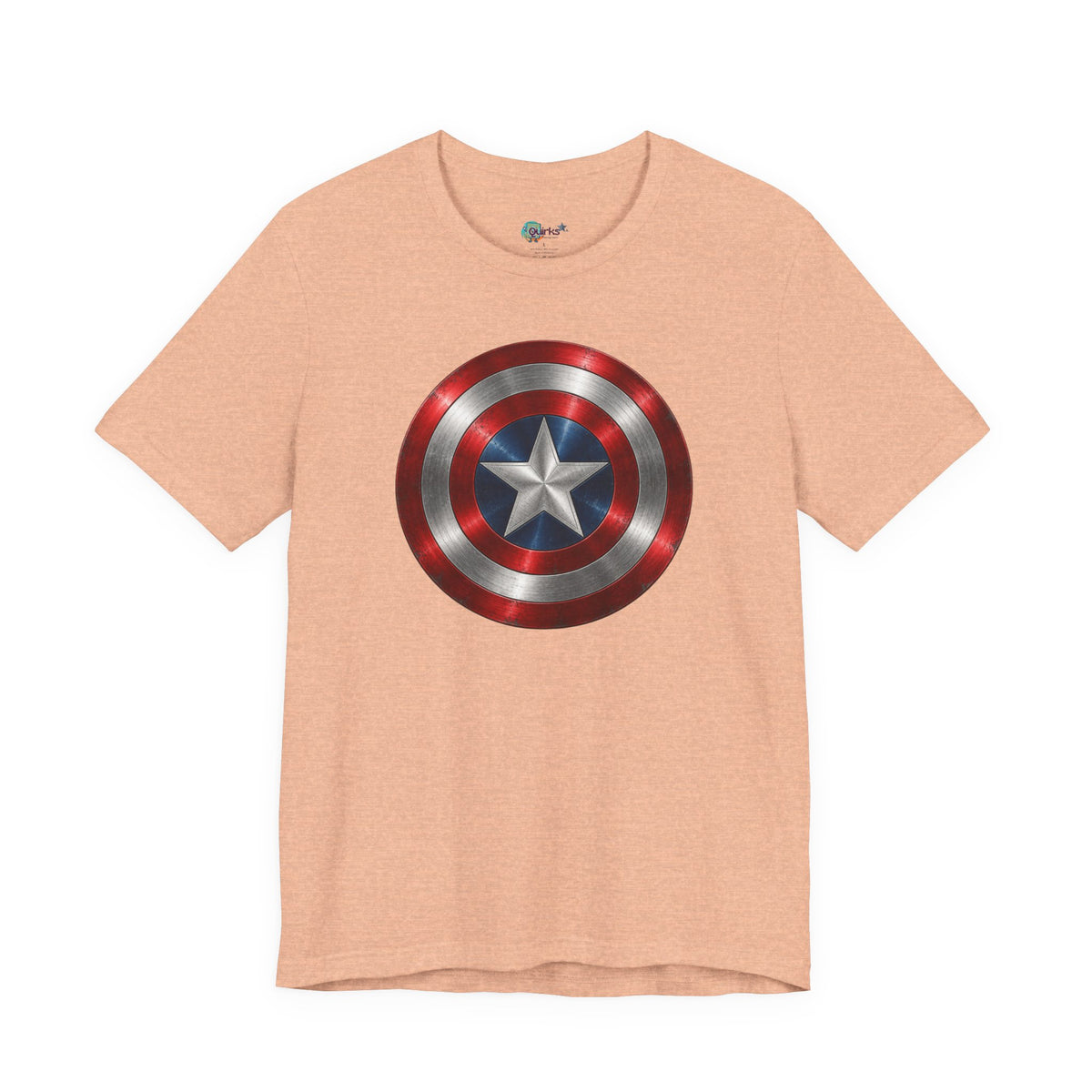 Mens captian shield tshirt