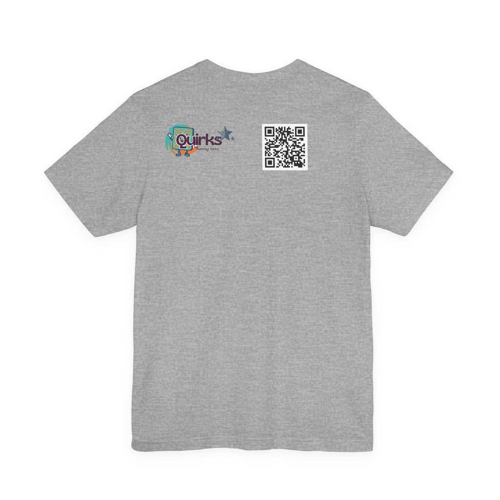 Why me QR code shirt