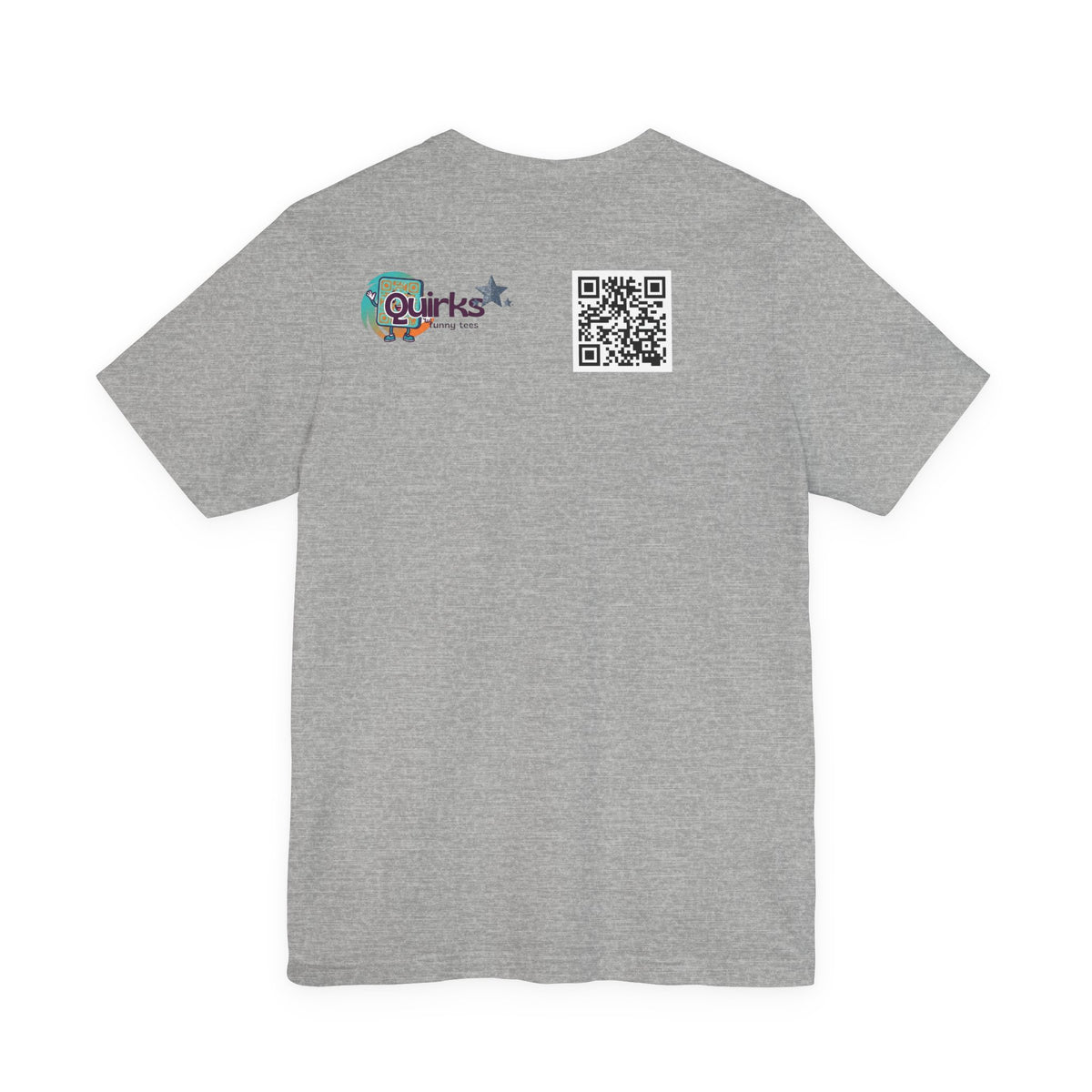 Why me QR code shirt
