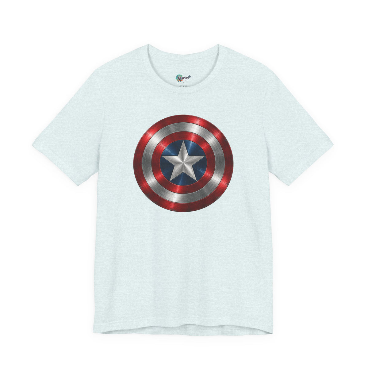 Mens captian shield tshirt