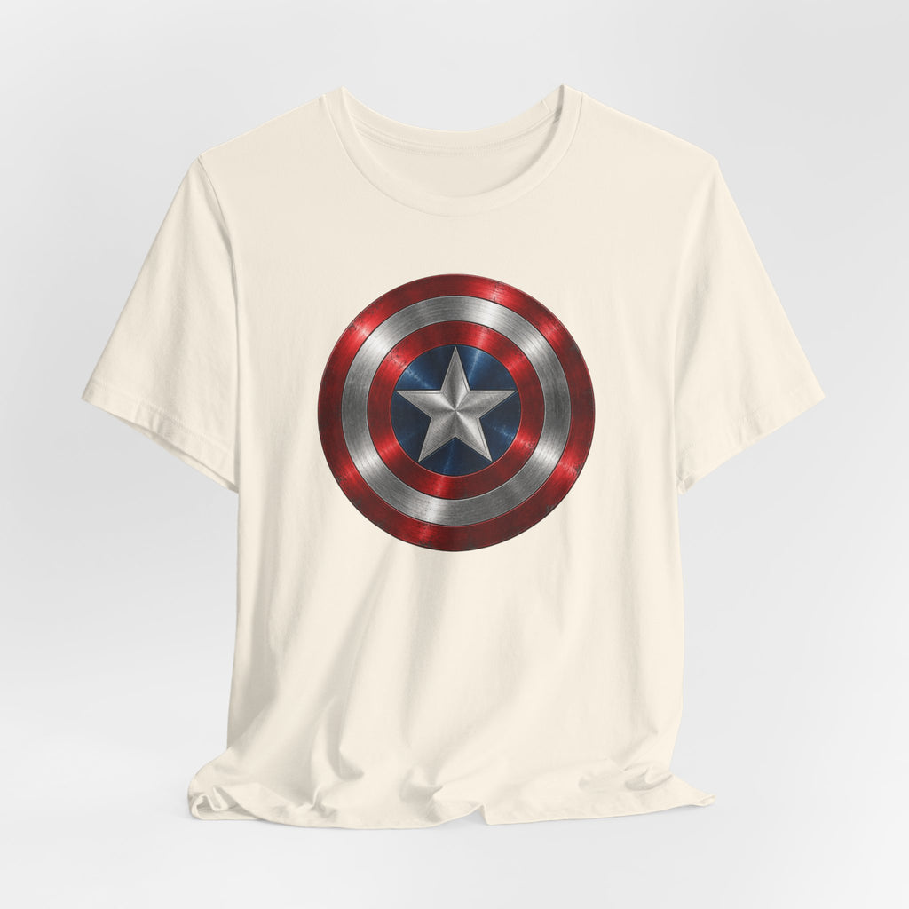 Mens captian shield tshirt