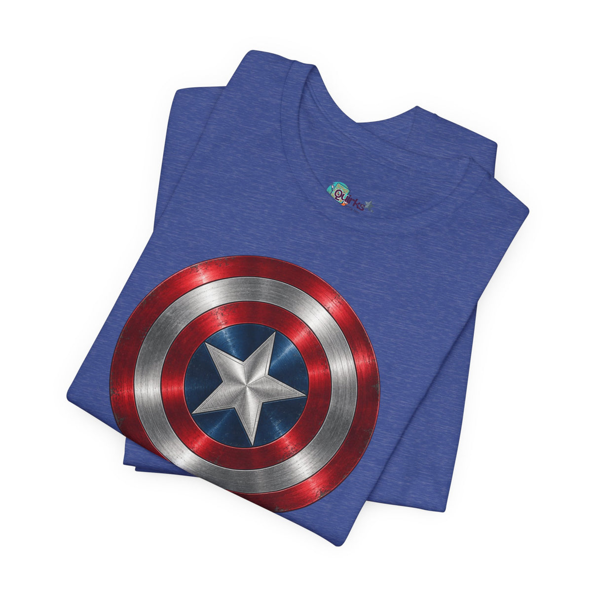 Mens captian shield tshirt