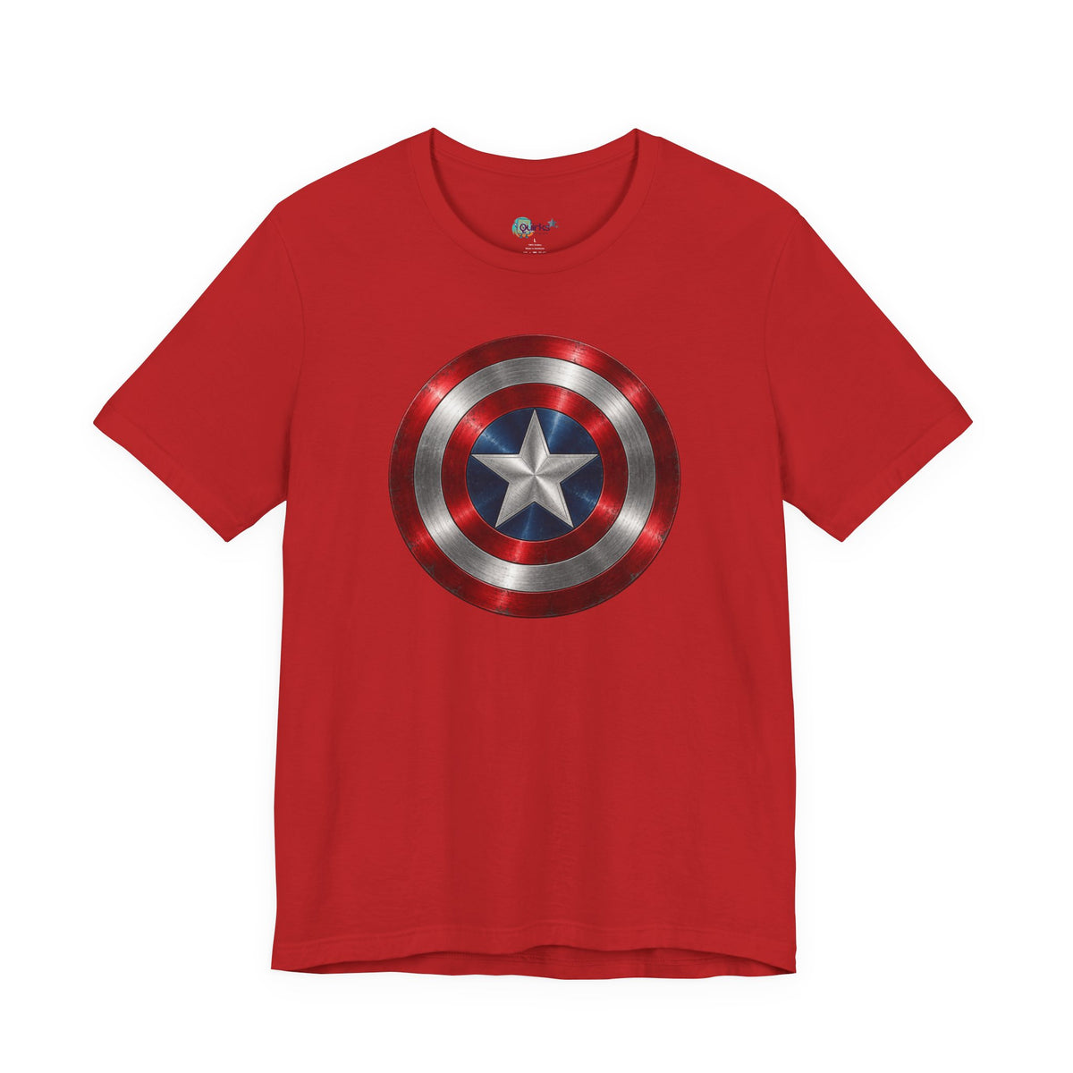 Mens captian shield tshirt