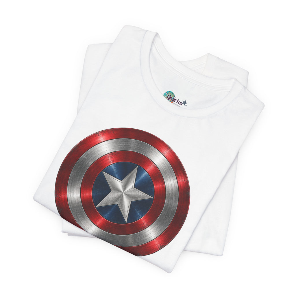 Mens captian shield tshirt