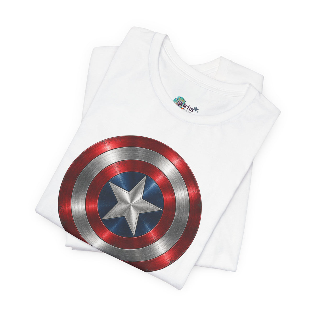 Mens captian shield tshirt