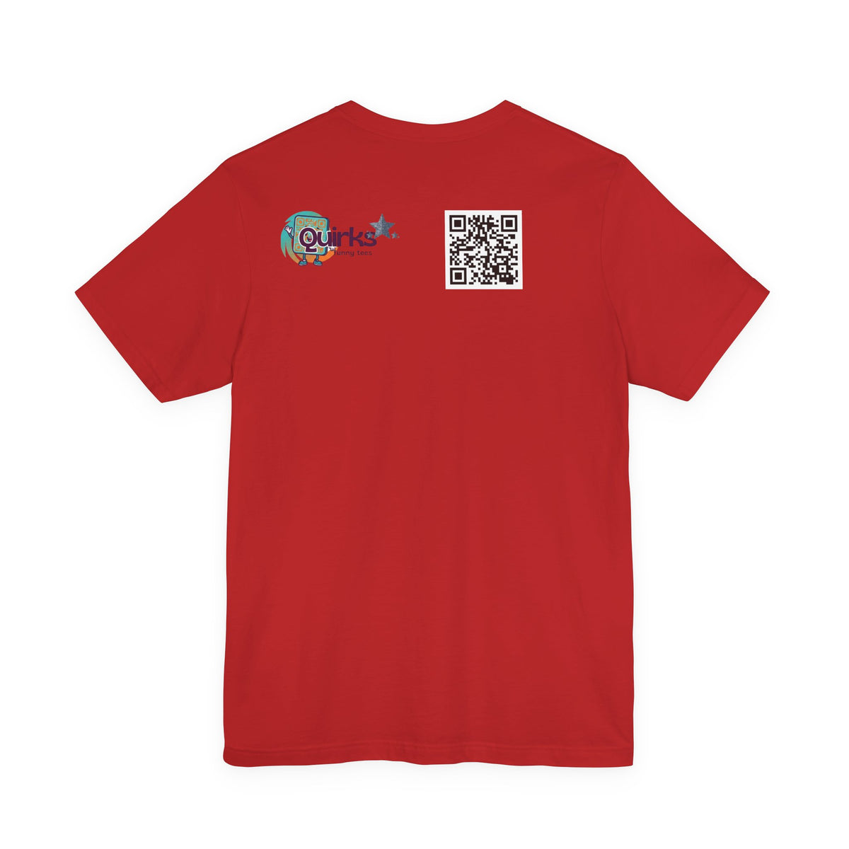 Why me QR code shirt