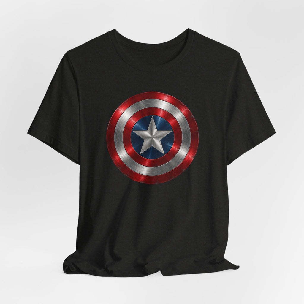 Mens captian shield tshirt