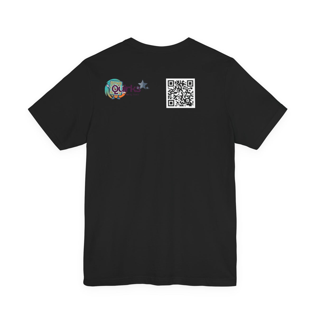 Why me QR code shirt