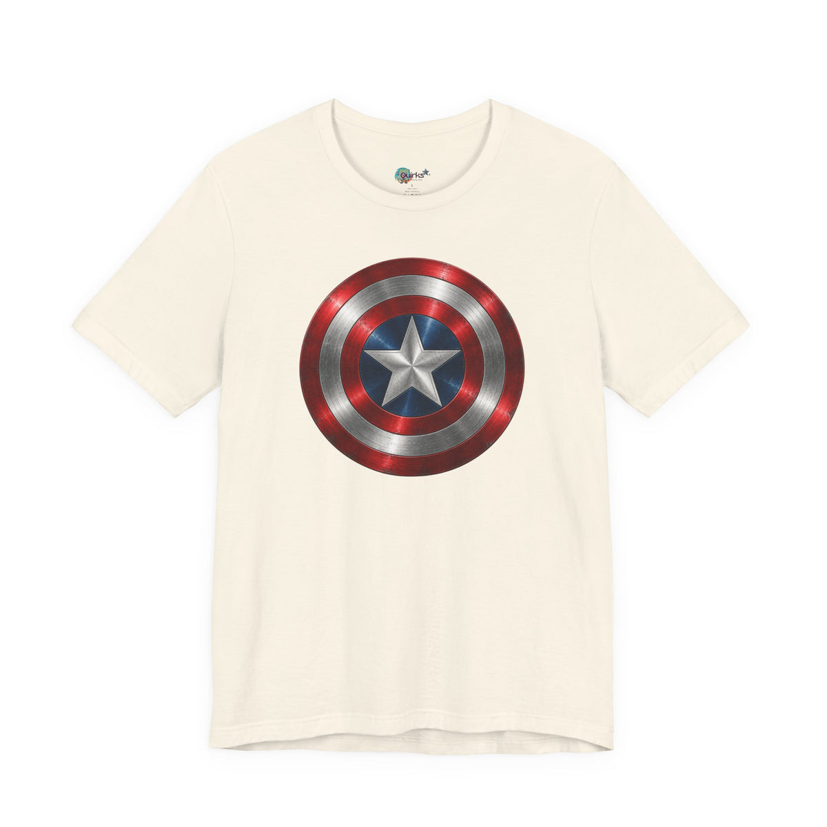 Mens captian shield tshirt