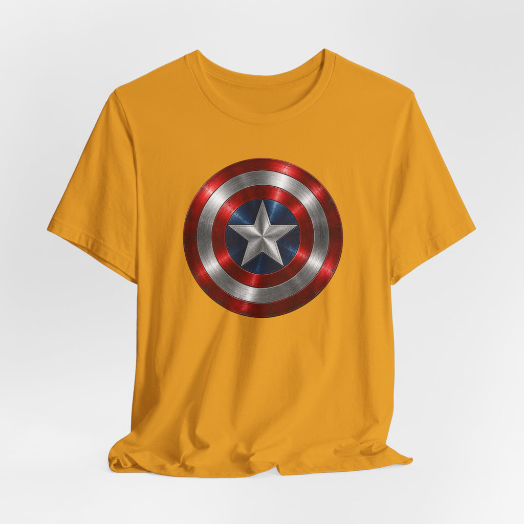 Mens captian shield tshirt