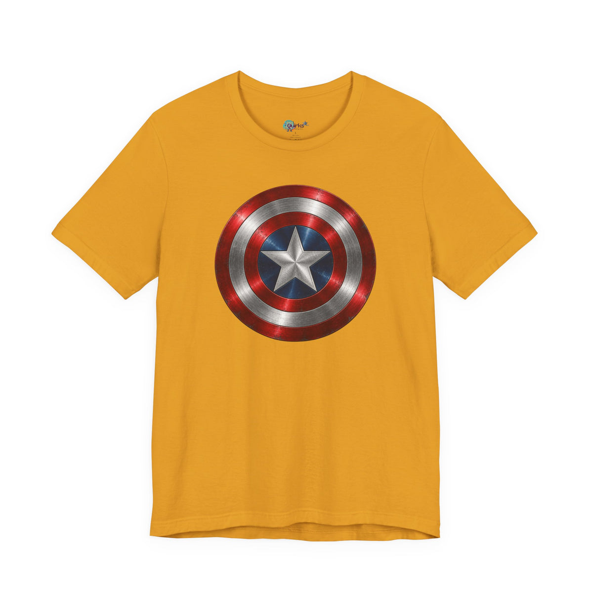 Mens captian shield tshirt