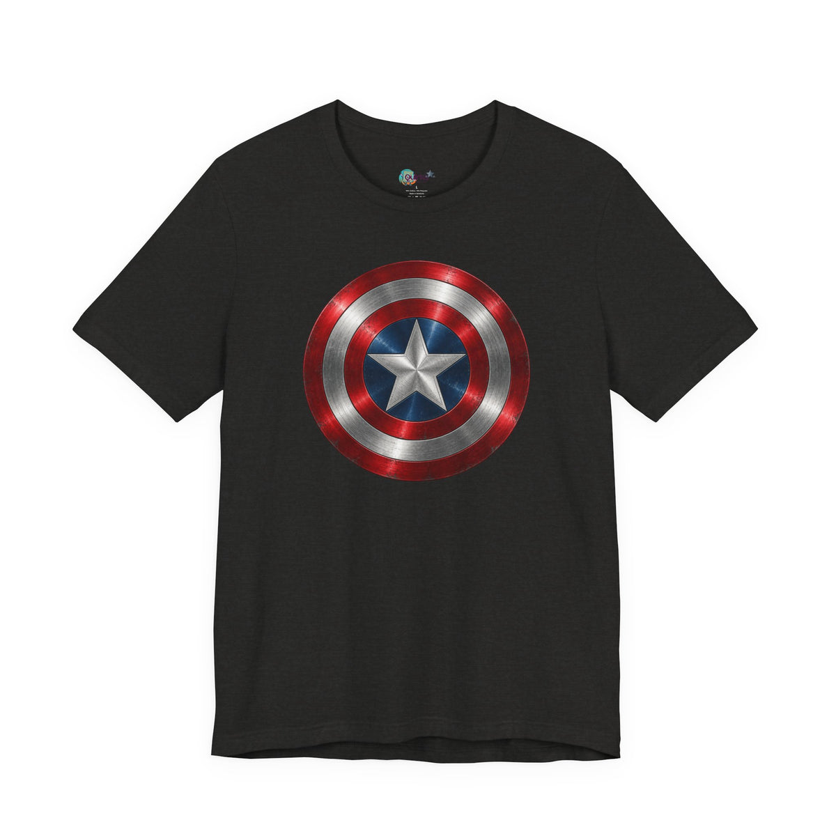 Mens captian shield tshirt