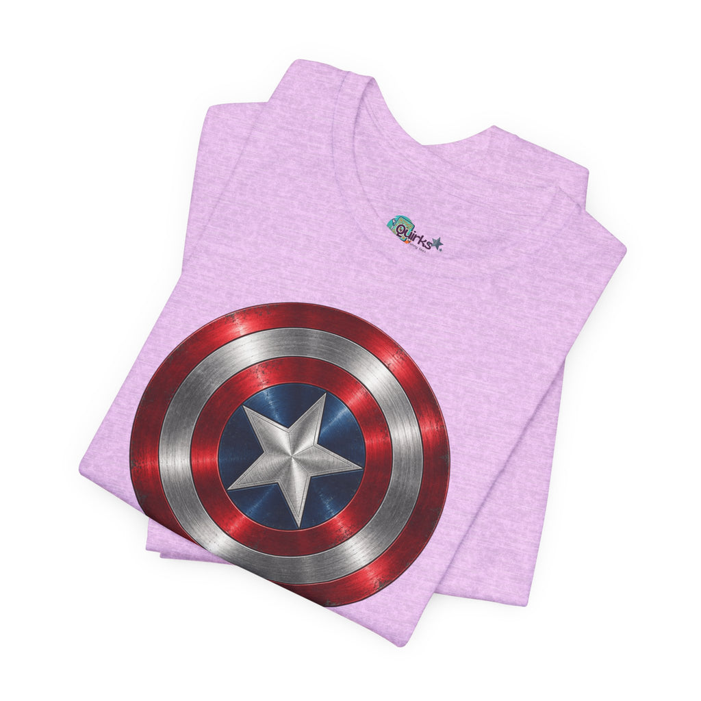 Mens captian shield tshirt