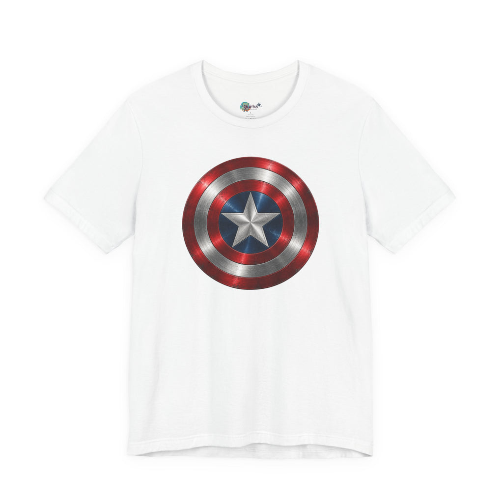 Mens captian shield tshirt