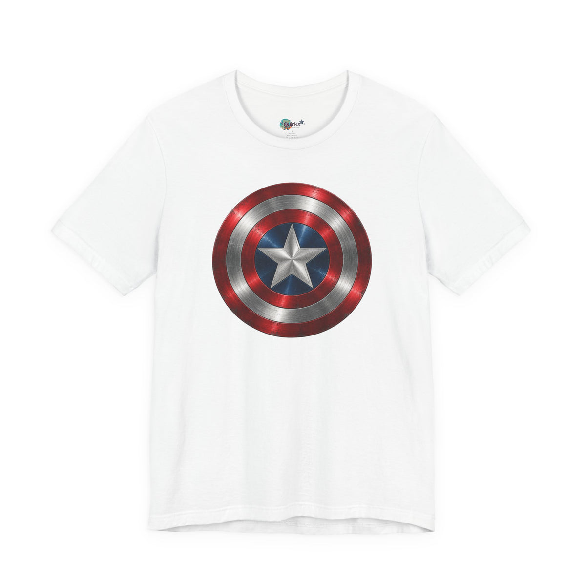 Mens captian shield tshirt
