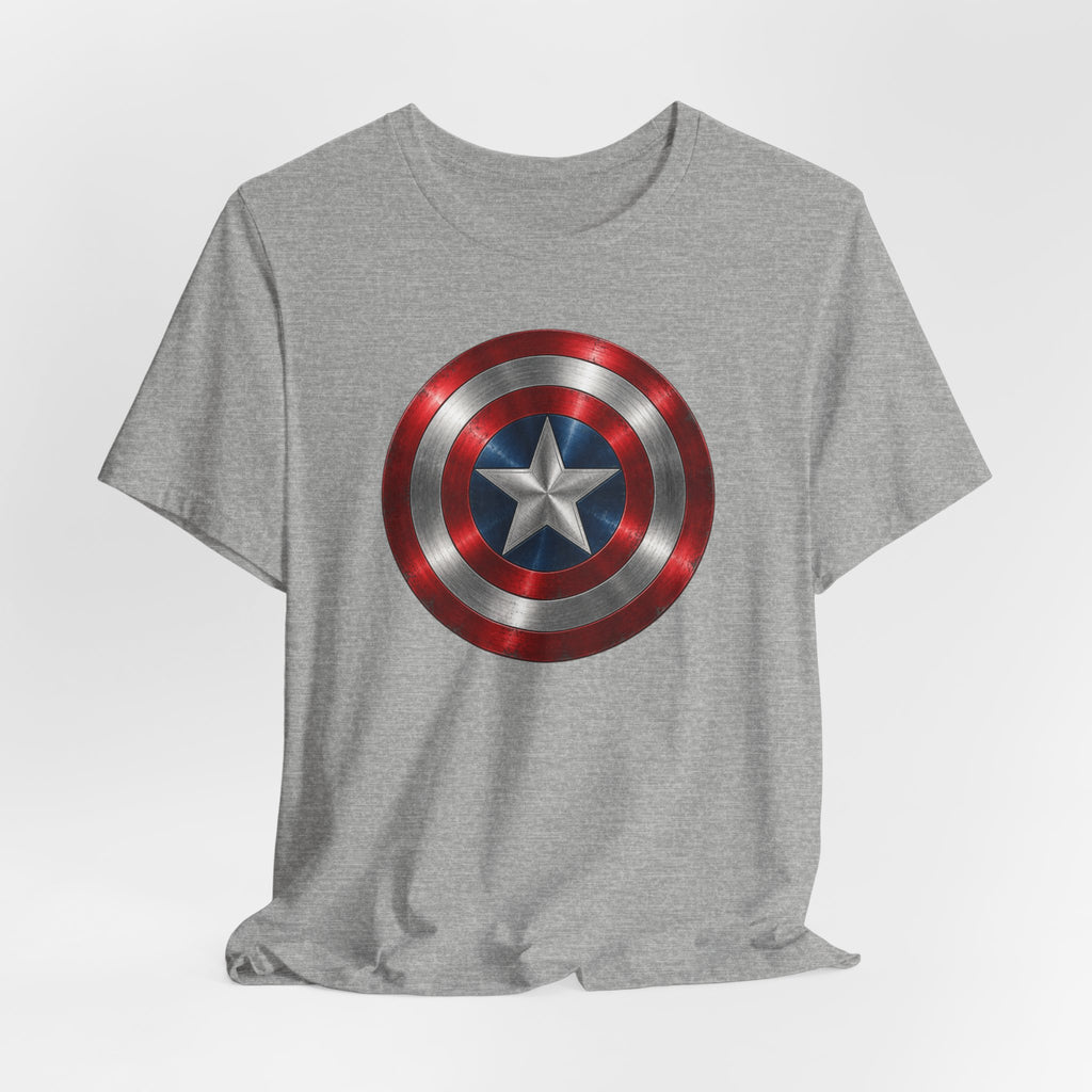 Mens captian shield tshirt