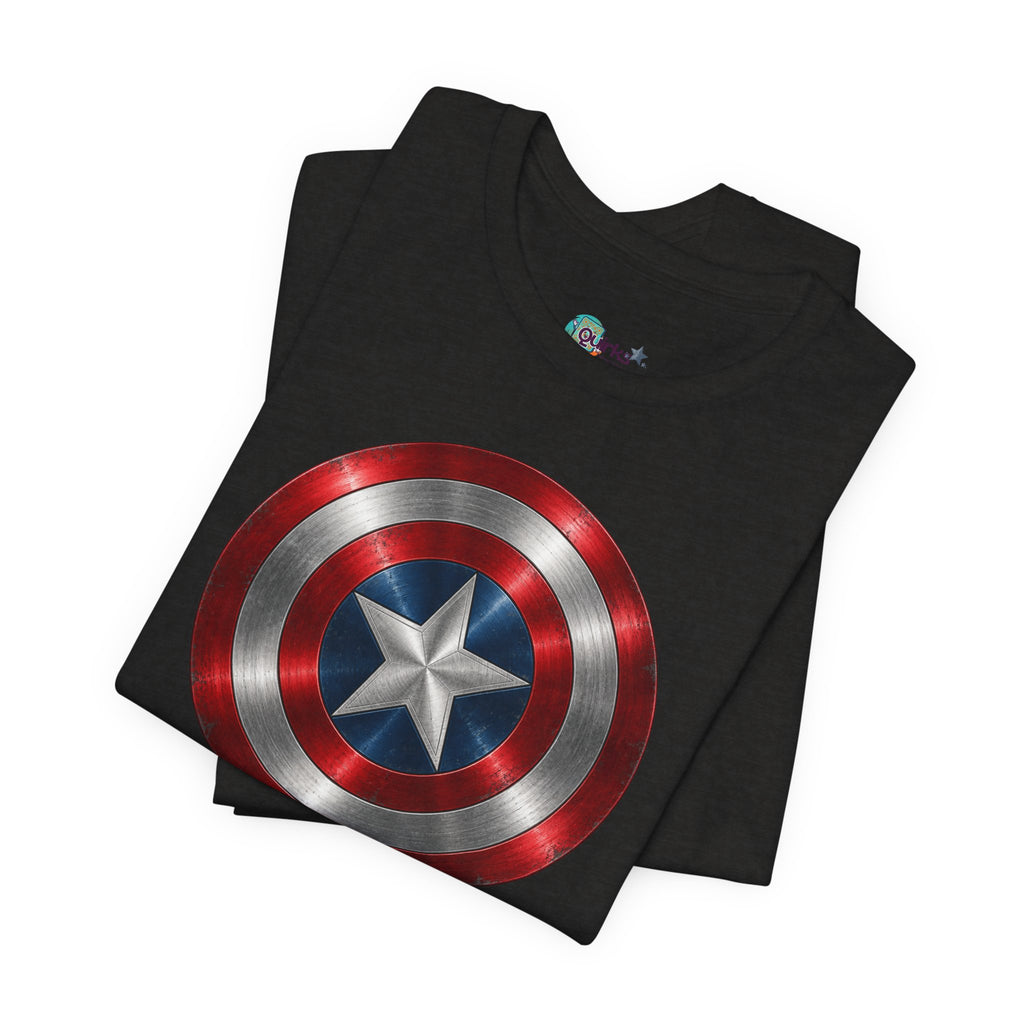Mens captian shield tshirt