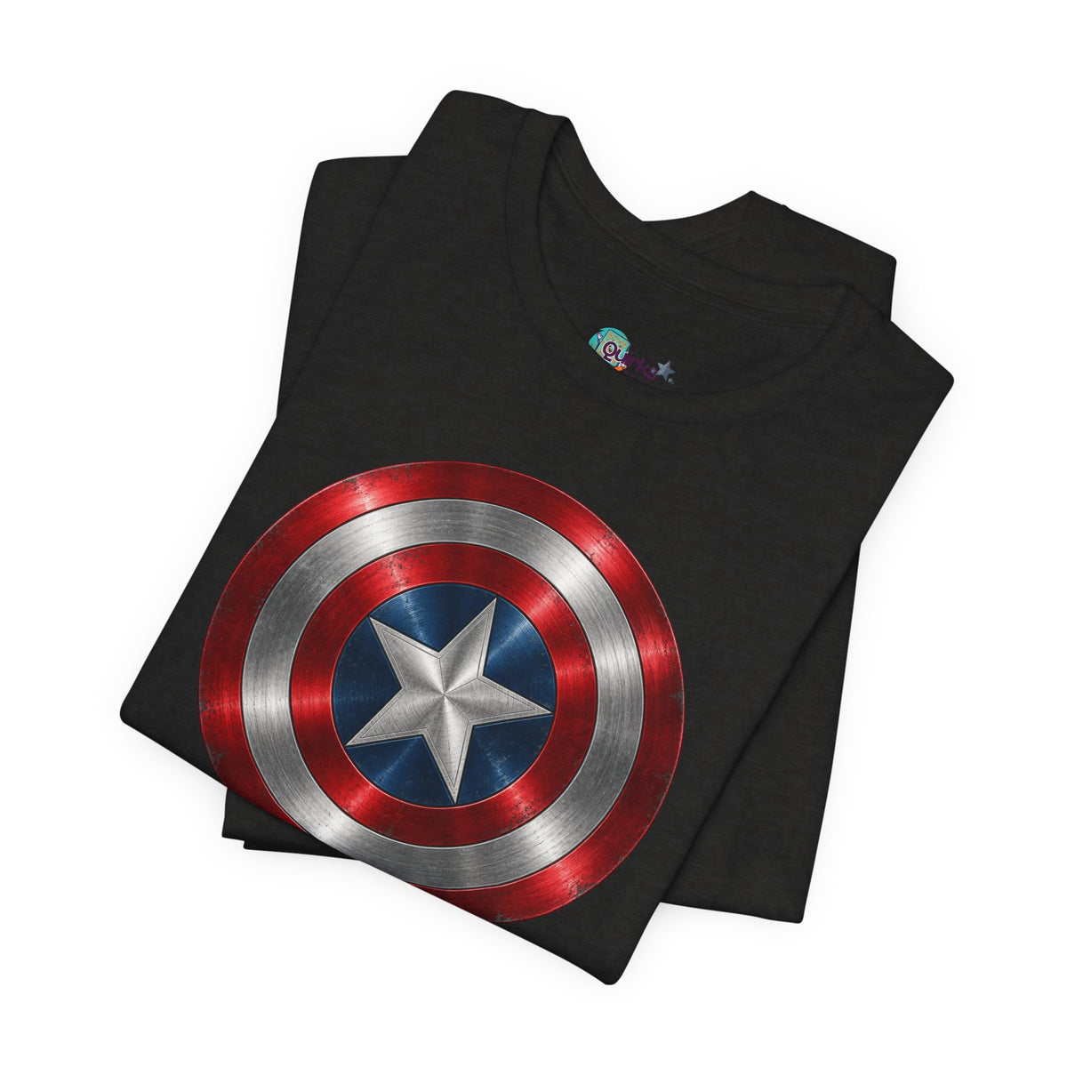 Mens captian shield tshirt