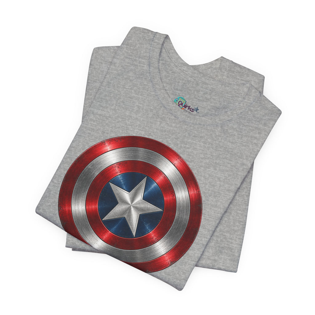 Mens captian shield tshirt