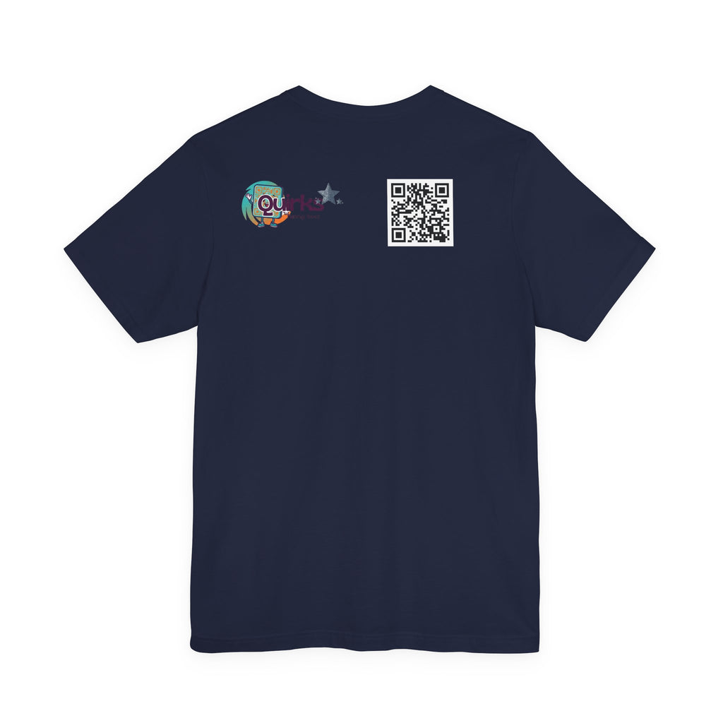 My wife says I'm mentally unstable QR code shirt