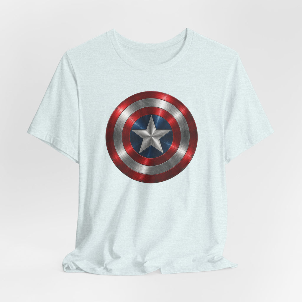 Mens captian shield tshirt