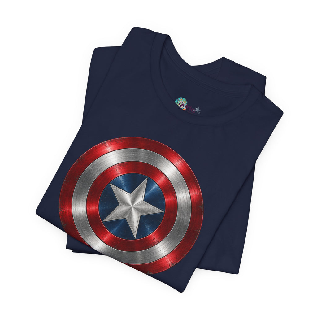 Mens captian shield tshirt
