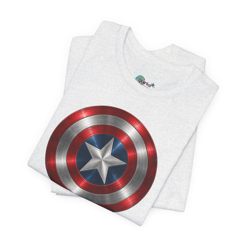Mens captian shield tshirt