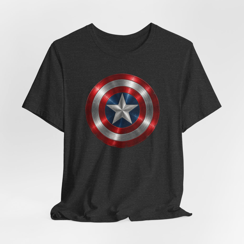 Mens captian shield tshirt