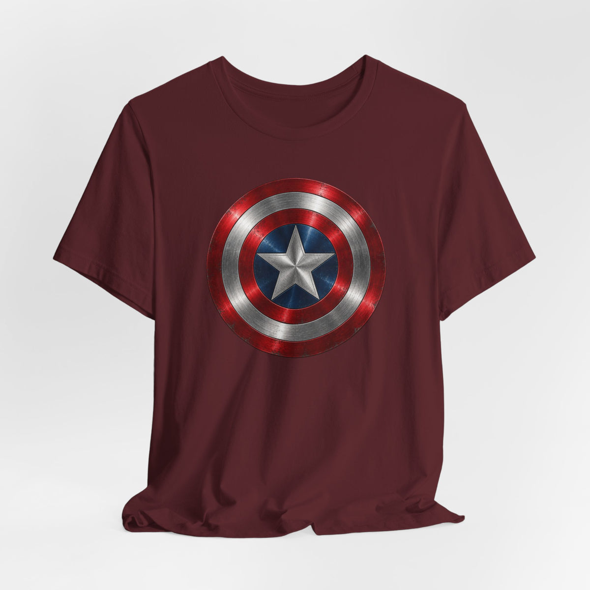 Mens captian shield tshirt
