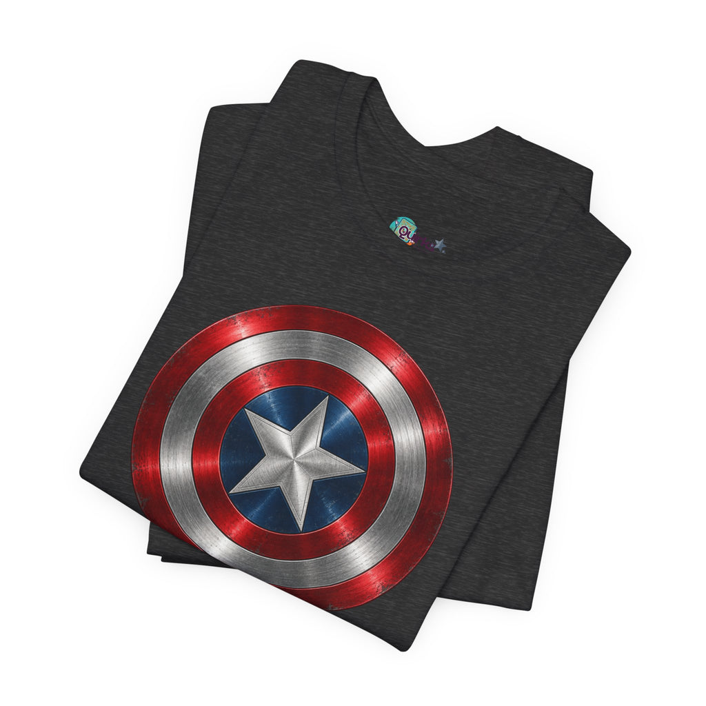 Mens captian shield tshirt