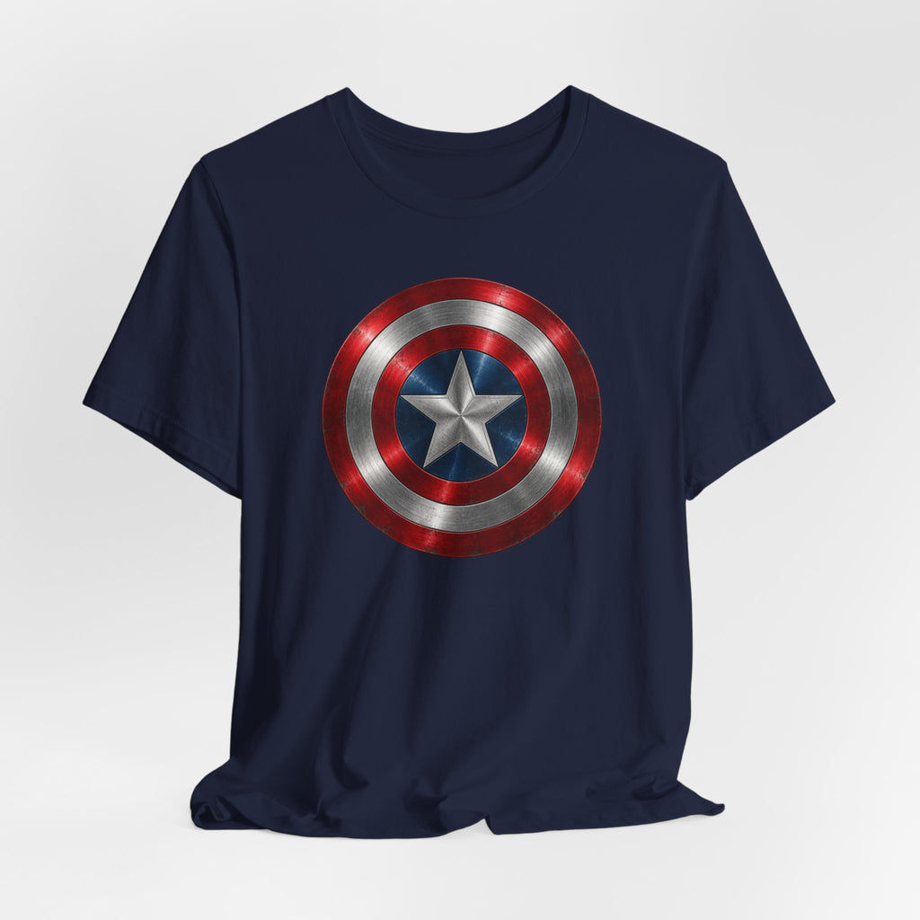 Mens captian shield tshirt