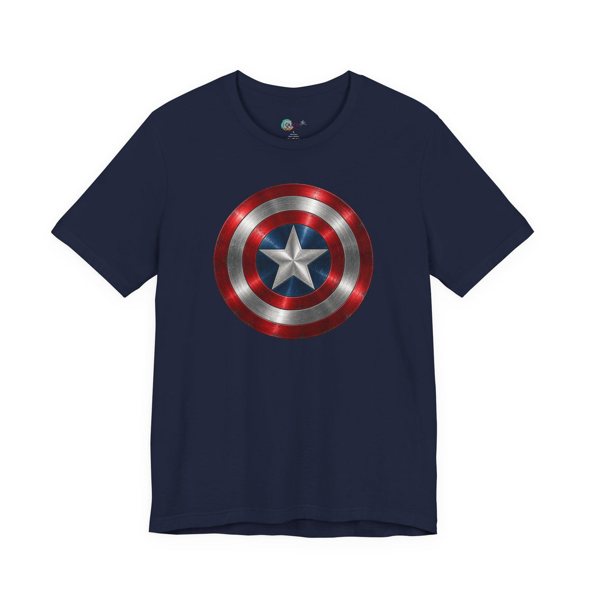 Mens captian shield tshirt